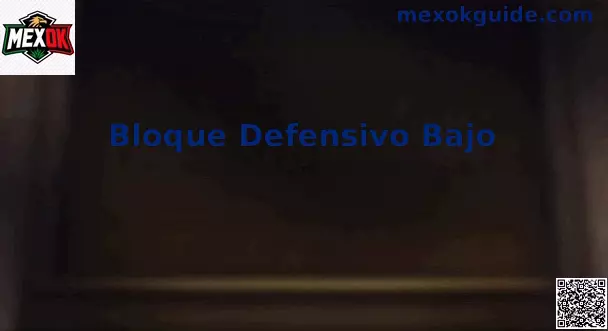 Bloque Defensivo Bajo